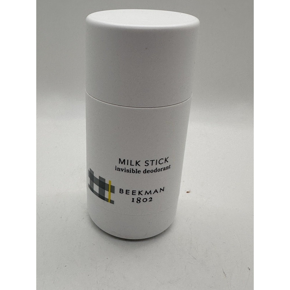 BEEKMAN 1802 Milk Stick Invisible Deodorant Aluminum Free Full Sz 2.5oz/70g NEW